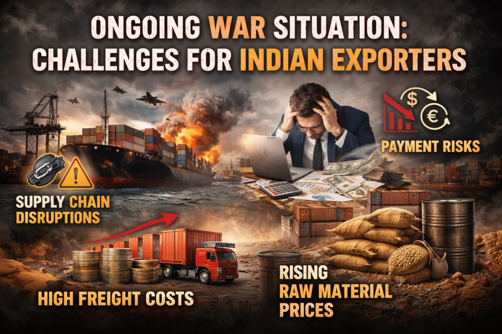 Global War Crisis Impact on Exporters – Challenges & Survival Strategies for Export Business