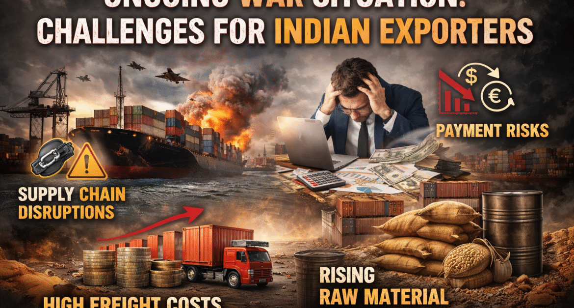 Global War Crisis Impact on Exporters – Challenges & Survival Strategies for Export Business