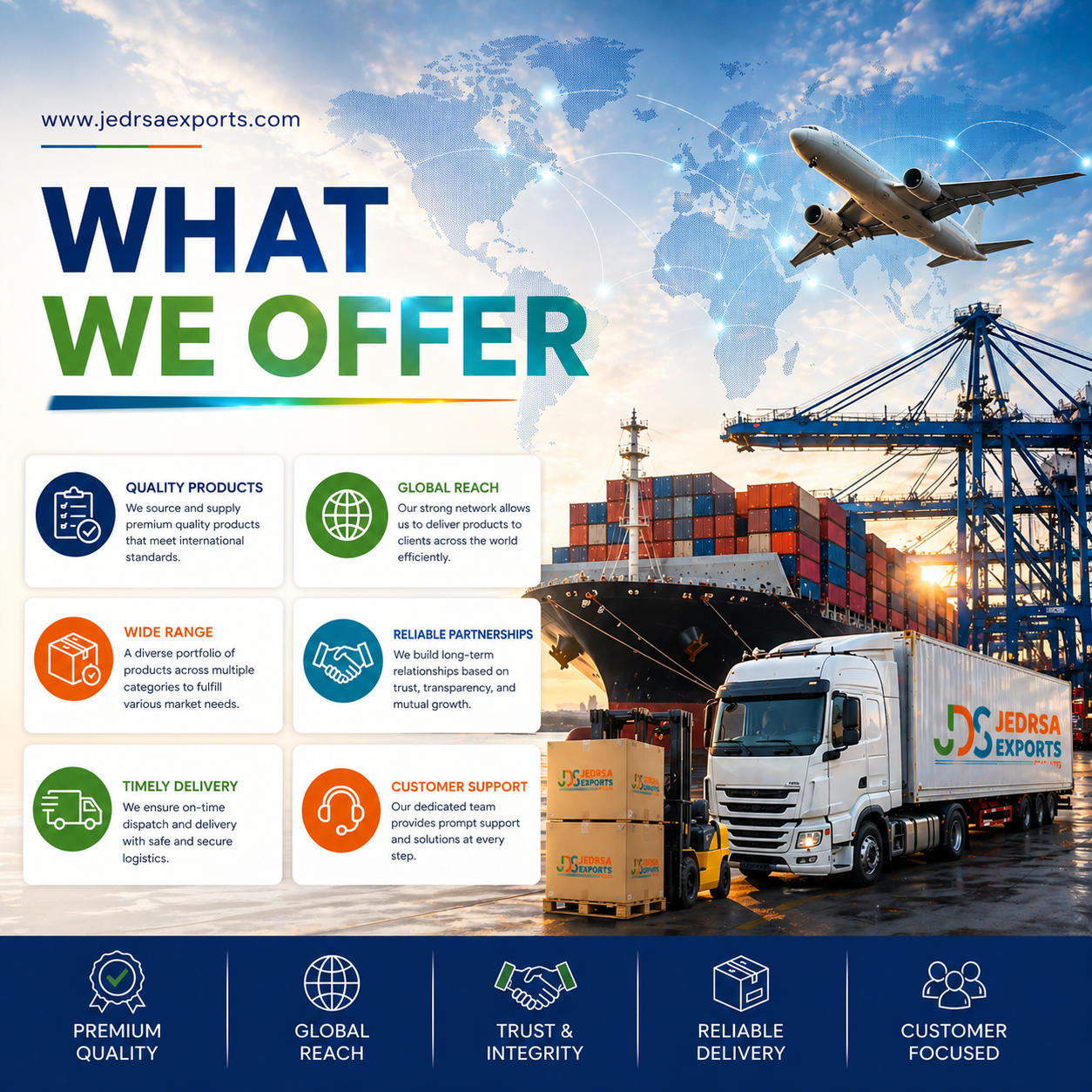 what we offer
